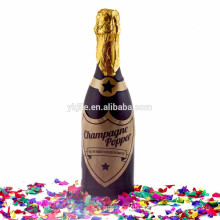 Champagne Flasche Party Popper für Geburtstagsfeier